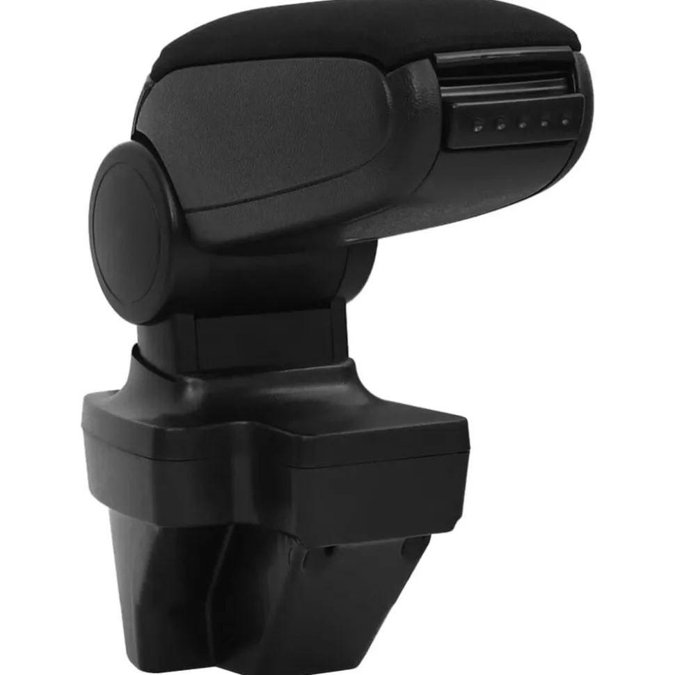 vidaXL Armsteun 15x35x(33-49,5) cm ABS zwart