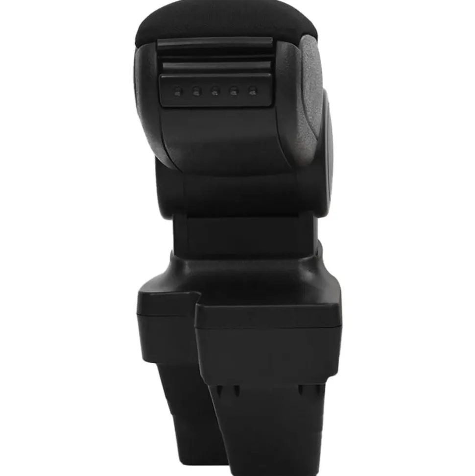 vidaXL Armsteun 15x35x(33-49,5) cm ABS zwart