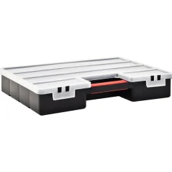 vidaXL Assortimentsdozen 2 st met verdelers 460x325x80 mm kunststof