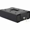 vidaXL Auto Safe met slot Zwart 22 x 16 x 7 cm Staal
