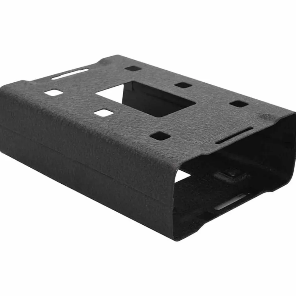 vidaXL Auto Safe met slot Zwart 22 x 16 x 7 cm Staal