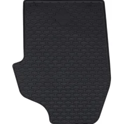 vidaXL Autobodemmat 3 pcs Zwart Rubber