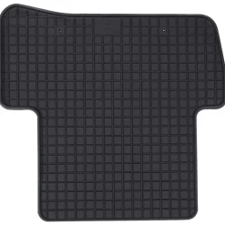 vidaXL Autobodemmat 4 pcs Zwart Rubber