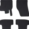 vidaXL Autobodemmat 4 pcs Zwart geschikt voor AUDI Q2 2017 Rubber