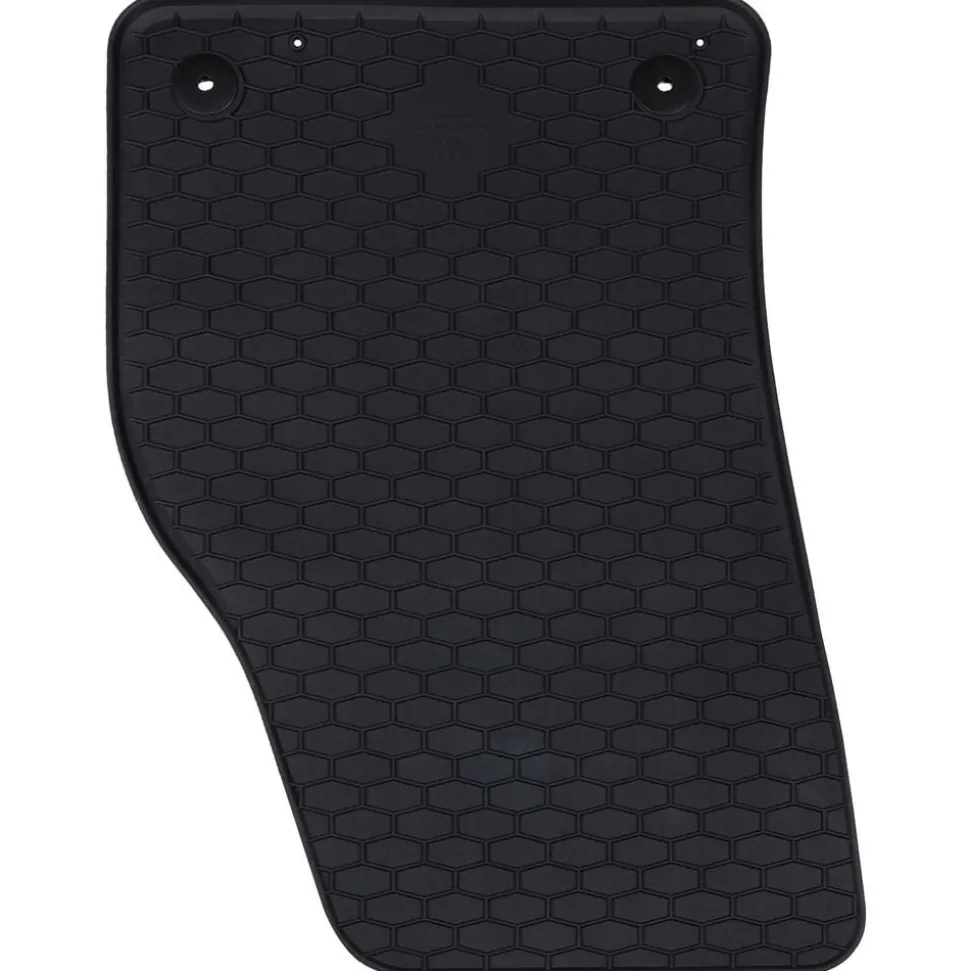 vidaXL Autobodemmat 4 pcs Zwart geschikt voor AUDI Q2 2017 Rubber