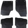 vidaXL Autobodemmat 4 pcs Zwart geschikt voor VW POLO 2001-2009 NS