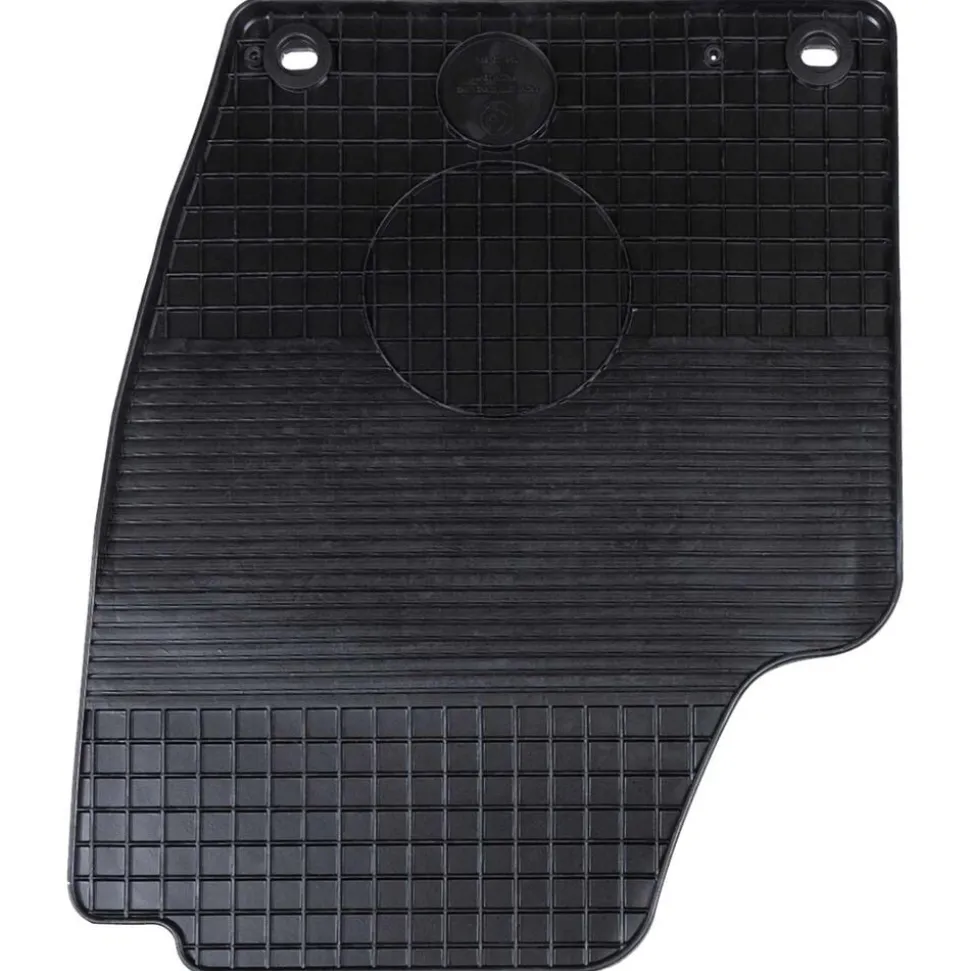vidaXL Autobodemmat 4 pcs Zwart geschikt voor VW POLO 2001-2009 NS