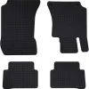 vidaXL Autobodemmat 4 pcs Zwart Geschikt voor MERCEDES E 2009-2016