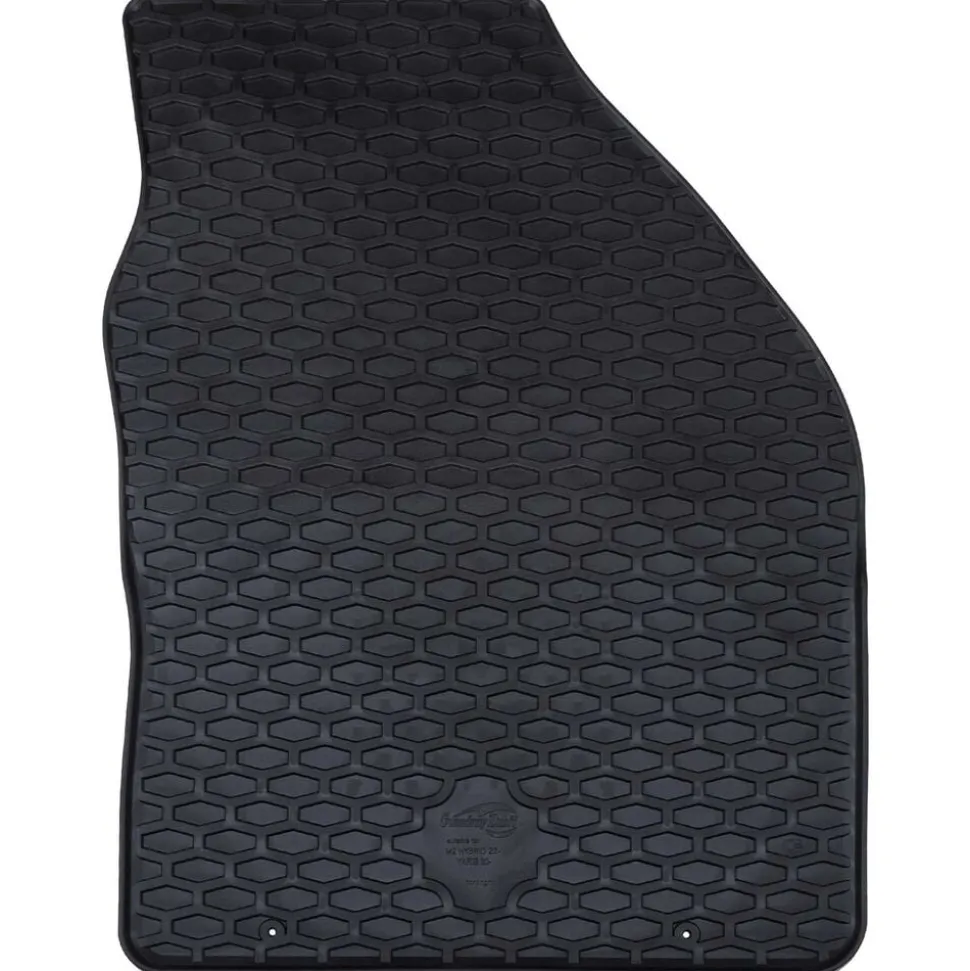 vidaXL Autobodemmat 4 pcs Zwart Geschikt voor Toyota YARIS 2020-