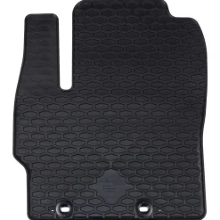 vidaXL Autobodemmat 4 pcs Zwart Geschikt voor Toyota YARIS 2020-