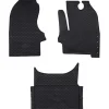 vidaXL Autobodemmat 3 pcs Zwart Geschikt voor Iveco DAILY 2014- Rubber