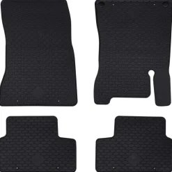 vidaXL Autobodemmat 4 pcs Zwart geschikt voor MERCEDES a 2018- Rubber