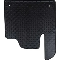 vidaXL Autobodemmat 4 pcs Zwart Rubber