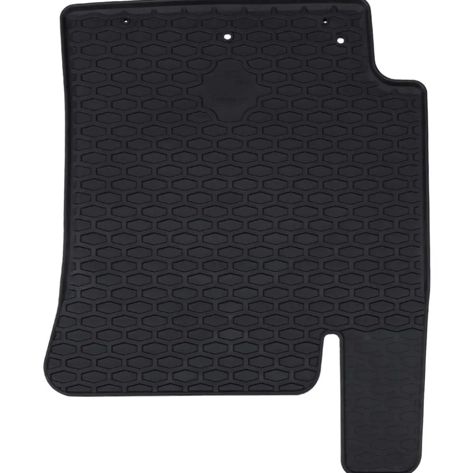 vidaXL Autobodemmat 4 pcs Zwart geschikt voor Kia RIO, STONIC 2017-