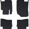vidaXL Autobodemmat 4 pcs Zwart Geschikt voor HYUNDAI i20 2014-2019
