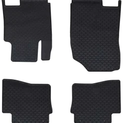 vidaXL Autobodemmat 4 pcs Zwart Geschikt voor HYUNDAI i20 2014-2019