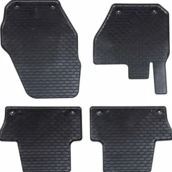 vidaXL Autobodemmat 4 pcs Zwart geschikt voor VOLVO XC60 2009-2017