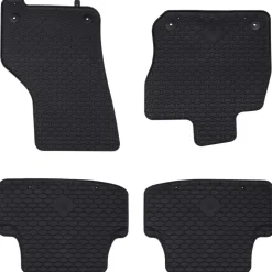 vidaXL Autobodemmat 4 pcs Zwart geschikt voor VW GOLF VIII MHEV 2020-