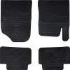 vidaXL Autobodemmat 4 pcs Zwart geschikt voor Hyundai i30 2017 Rubber