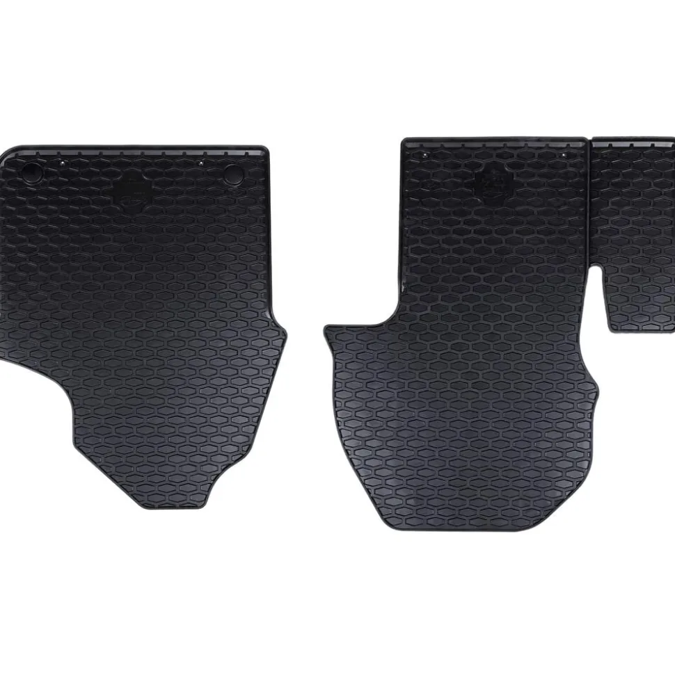 vidaXL Autobodemmat 2 pcs Zwart geschikt voor Mercedes SPRINTER 2018-