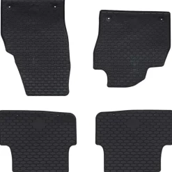 vidaXL Autobodemmat 4 pcs Zwart geschikt voor Škoda FABIA 2021- Rubber