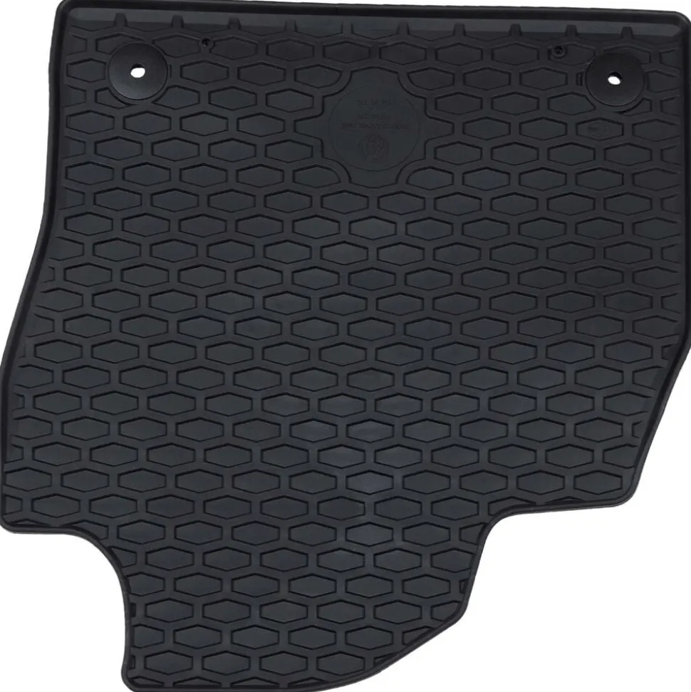 vidaXL Autobodemmat 4 pcs Zwart geschikt voor Škoda FABIA 2021- Rubber