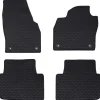 vidaXL Autobodemmat 4 pcs Zwart geschikt voor KAMIQ 2019- Rubber