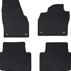vidaXL Autobodemmat 4 pcs Zwart geschikt voor KAMIQ 2019- Rubber