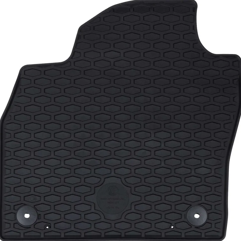 vidaXL Autobodemmat 4 pcs Zwart geschikt voor KAMIQ 2019- Rubber
