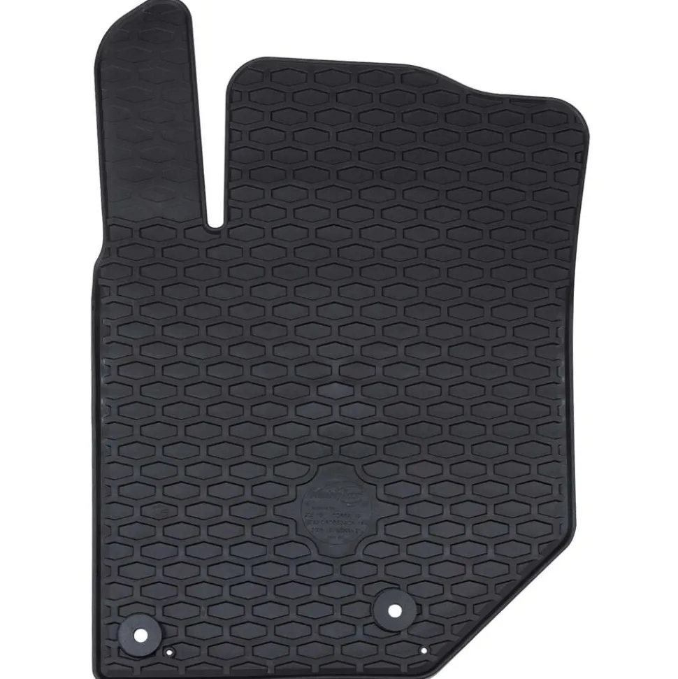 vidaXL Autobodemmat 4 pcs Zwart Geschikt voor C4 2021- Rubber