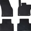 vidaXL Autobodemmat 4 pcs Zwart geschikt voor VW TIGUAN 2016-2023