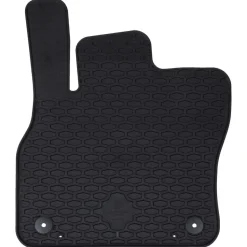 vidaXL Autobodemmat 4 pcs Zwart Geschikt voor Audi Q3 2019-2025 Rubber