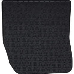 vidaXL Autobodemmat 2 pcs Zwart Rubber