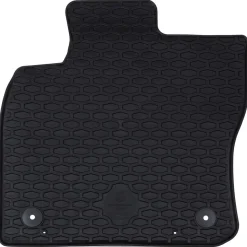 vidaXL Autobodemmat 4 pcs Zwart Geschikt voor VW CADDY 2020- Rubber