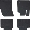vidaXL Autobodemmat 4 pcs Zwart geschikt voor Ford Focus 2018- 4D Aft.