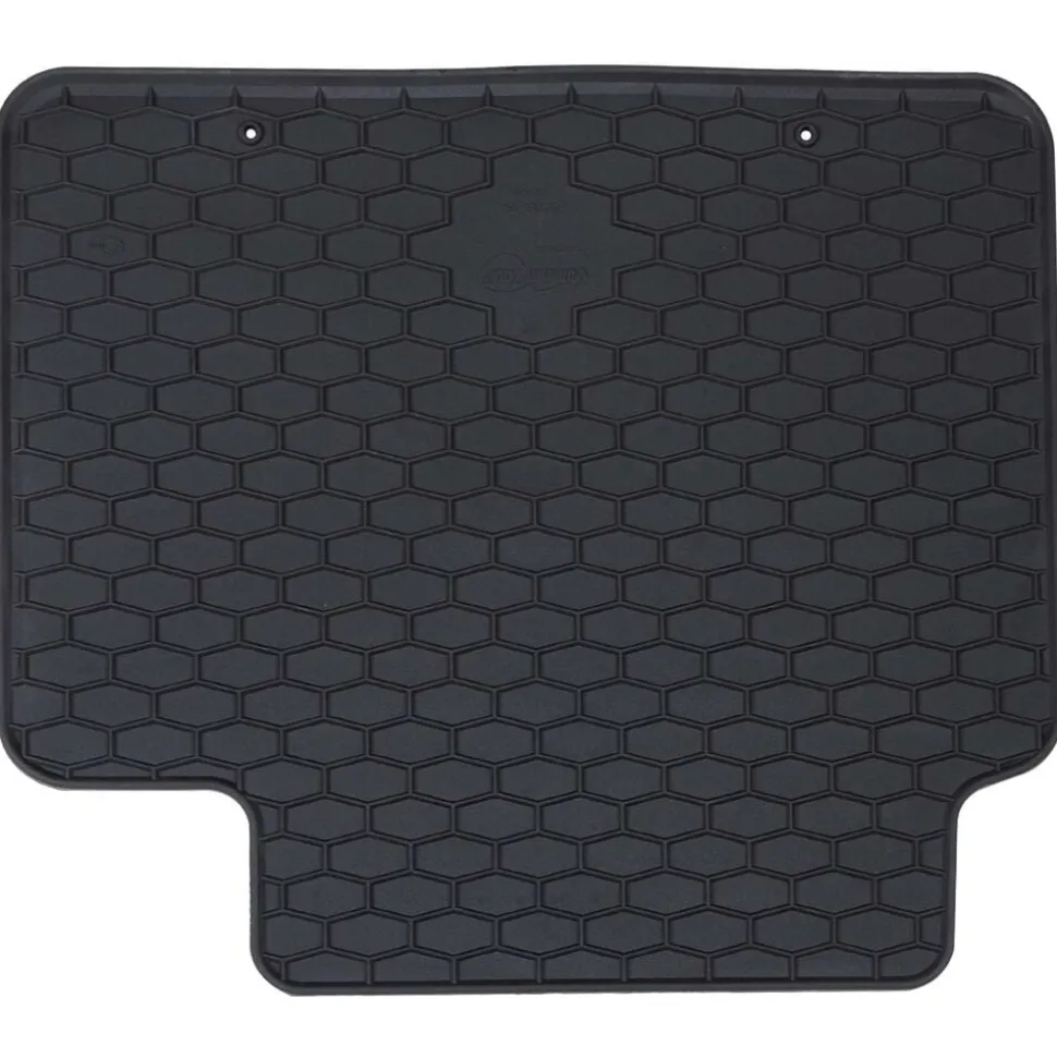 vidaXL Autobodemmat 4 pcs Zwart geschikt voor Ford Focus 2018- 4D Aft.