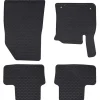 vidaXL Autobodemmat 4 pcs Zwart geschikt voor CAPTUR 2020- Rubber