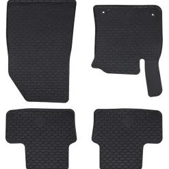 vidaXL Autobodemmat 4 pcs Zwart geschikt voor CAPTUR 2020- Rubber