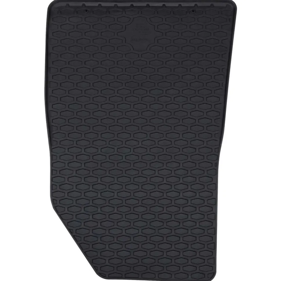 vidaXL Autobodemmat 4 pcs Zwart geschikt voor CAPTUR 2020- Rubber