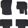 vidaXL Autobodemmat 4 pcs Zwart Geschikt voor BMW X3, X4 2018-4D Aft