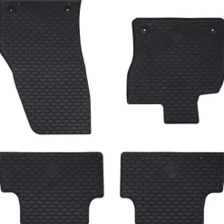 vidaXL Autobodemmat 4 pcs Zwart geschikt voor T-ROC Cabrio 2019-
