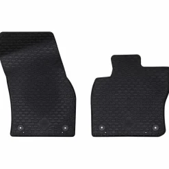 vidaXL Autobodemmat 2 pcs Zwart Geschikt voor VW CADDY 2020- Rubber