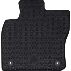 vidaXL Autobodemmat 2 pcs Zwart Geschikt voor VW CADDY 2020- Rubber