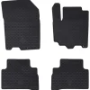vidaXL Autobodemmat 4 pcs Zwart Geschikt voor Suzuki VITARA 2015-