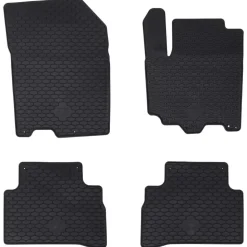 vidaXL Autobodemmat 4 pcs Zwart Geschikt voor Suzuki VITARA 2015-