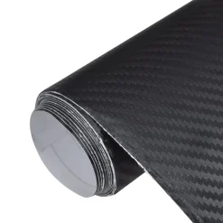 vidaXL Autofolie 3D 100x150 cm zwart