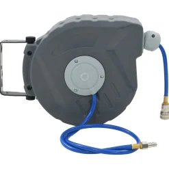 vidaXL Automatische luchthaspel 1/4" 12 m