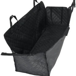 vidaXL Autostoelhoes voor honden 137x46x50 cm zwart