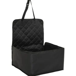 vidaXL Autostoelhoes voor honden zwart 45x45x25/55 cm