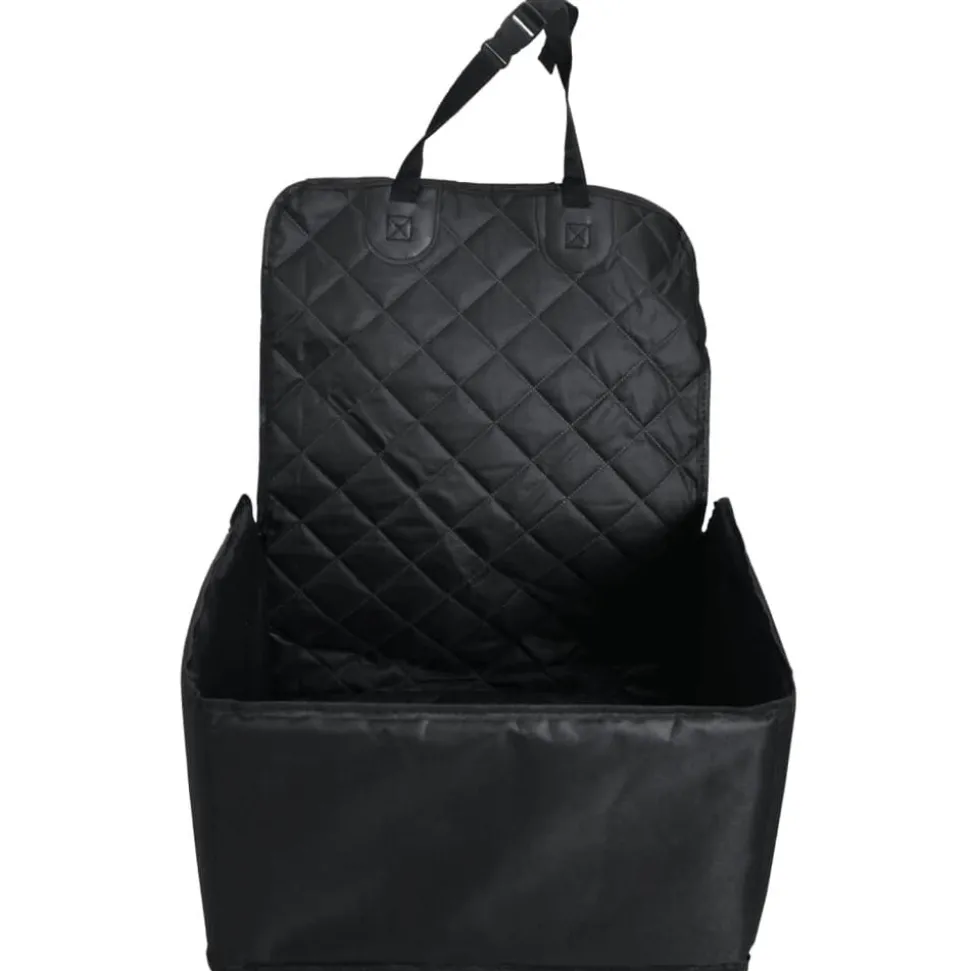 vidaXL Autostoelhoes voor honden zwart 45x45x25/55 cm